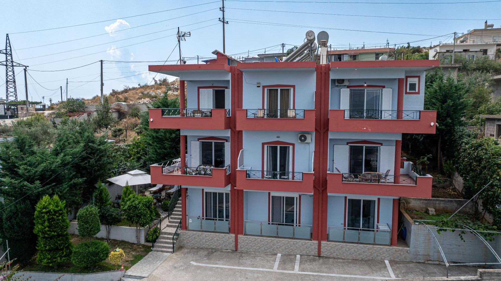 Vila Flamuri Sarandë Exterior foto